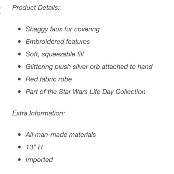 Chewbaca Plush - Star Wars Life Day - Picture 4 of 11